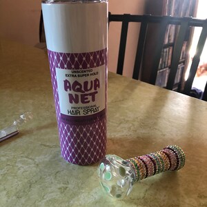 Aqua Net Hairspray Vaso Delgado Inoxidable 80s 90s Etsy