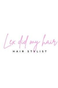 DIY Hair Logo, Pink Neon Hairstylist Small Business Logo Design, Beauty Salon Lash Boutique Hair Stylist Branding, Editable Canva Template