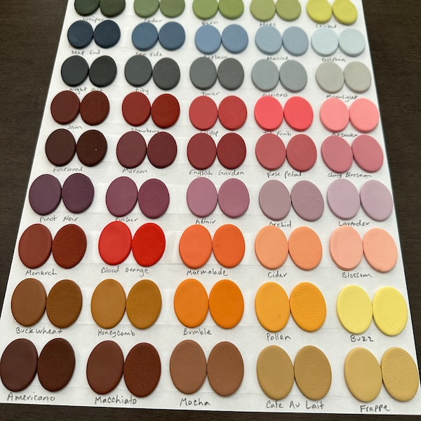 Polymer Clay Color Recipes | Sculpey Premo | Sculpey Souffle | Polymer ...