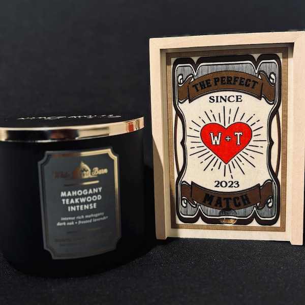 Perfect Pairings Wooden Box