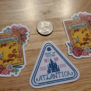 Enchanted Floral Storybook Collection Disney Laptop Stickers/ Classic ...