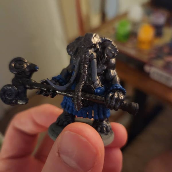 Loxodon Miniature - Plaaka Headgear - Oliphants of Red Ridge - Daybreak ...