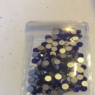 Brillabenny 1400 Cristalli Tanzanite Lilla Viola TERMOADESIVI Strass HOTFIX Rhinestone Lilac Violet Hot Fix (SS16/4MM - Foto 9