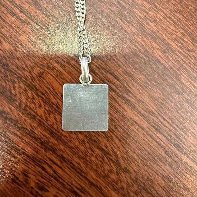 silver様 リクエスト 10点 まとめ商品 999 Pure Silver Handmade 15 Mm Square Sheet Pendant, Temple