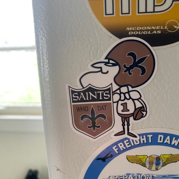 Saints Who Dat New Orleans Sticker - Etsy