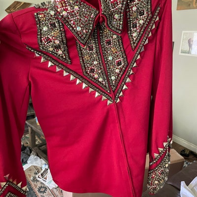 Western Custom Rodeo Queen Showmanship Horsemanship Jacket - Etsy