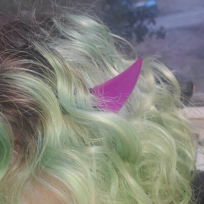 Small Demon Horns Cute Gothic Devil - Etsy