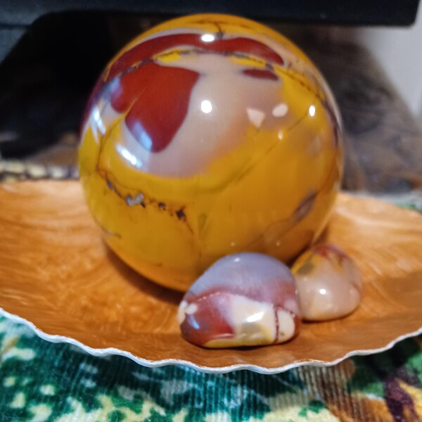 722G Purple Aura Sphalerite Sphere