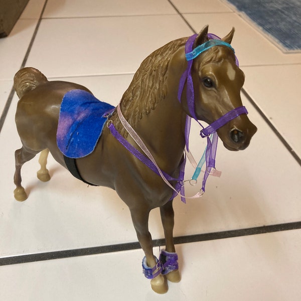 Model Expo MS6022 Deux Horses Hitch Et Harnais (Horses Not