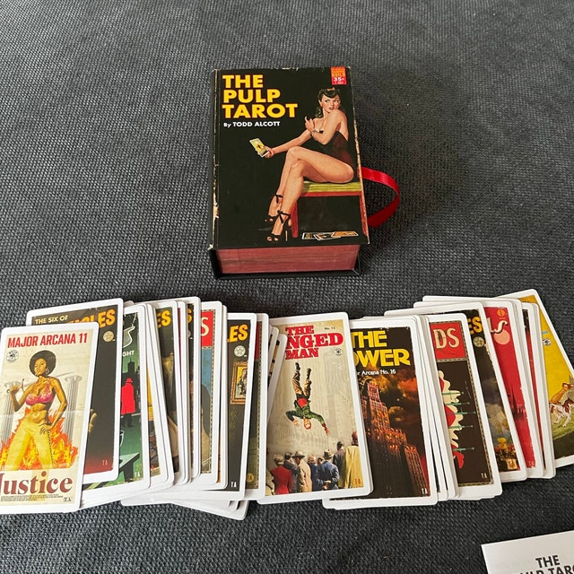 The Pulp Tarot -- Full Tarot Deck! - Etsy