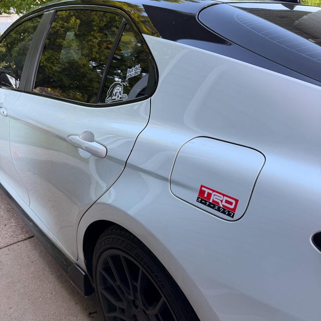 Toyota Racing Development TRD Vinyl Decal: Tacoma Tundra Japanese