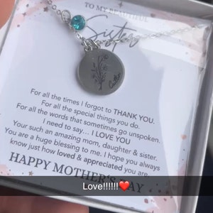 To My Sons Girlfriend Necklace, Son's Girlfriend Christmas Gift, Sons ...