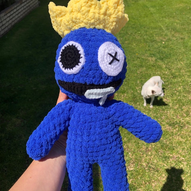 Ravelry: Roblox Rainbow Friends blue doll pattern by nim nim