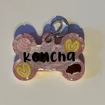 Mermaid Inspired Pet Tag - Etsy