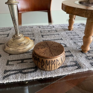 10.75 Wood Norse Heathen Asatru Calendar Wheel of the - Etsy
