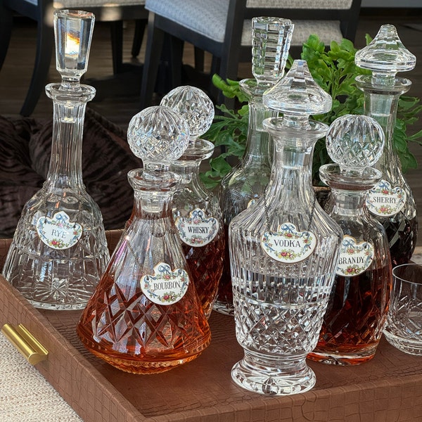 Magnificent Set of 6 WATERFORD CRYSTAL ALANA Claret Wine Glasses ...