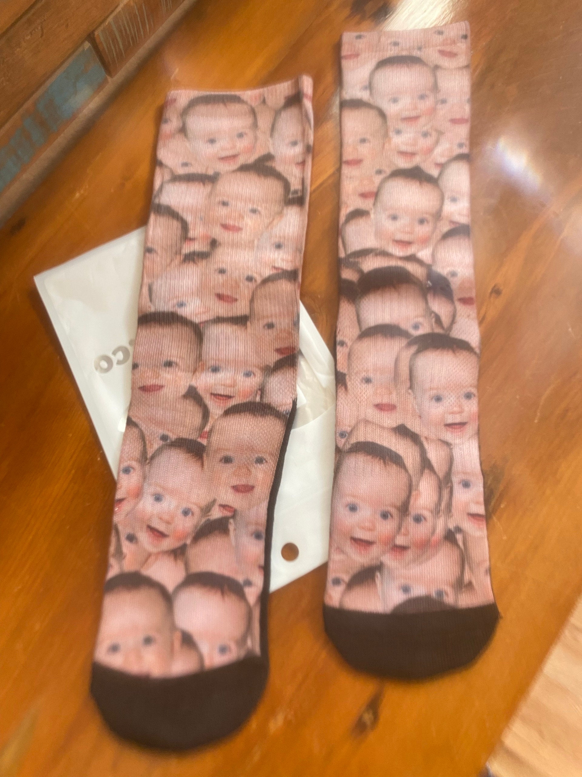 Custom Face Socks -Custom Photo Sock, Custom Socks, Personalized Socks, Custom Printed Socks, Picture Socks, Fathers Day Gift, Graduation