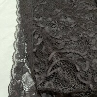 Bozidol Velo Da Chiesa In Pizzo Con Ricamo Croce E Gigli – Fascia Per Testa Per Matrimonio, Cresima E Battesimo (Nero-Oro, Taglia Unica) - 3