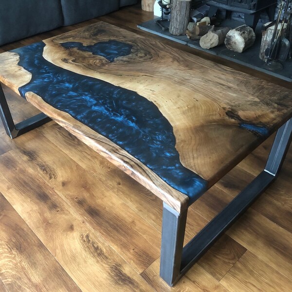 2 Box Section Retro Industrial Steel Metal Dining Table Coffee Bench ...