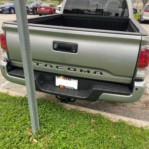 Fits Toyota-Tacoma-Custom-License-Plate-Frame-TRD-Offroad-Tacoma-BLACKOUT-taco