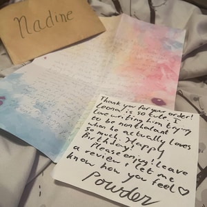 Nadine added a photo of their purchase