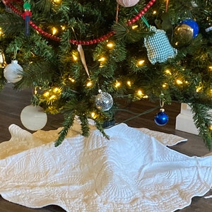 Personalized Christmas Tree Skirt Monogrammed Christmas - Etsy