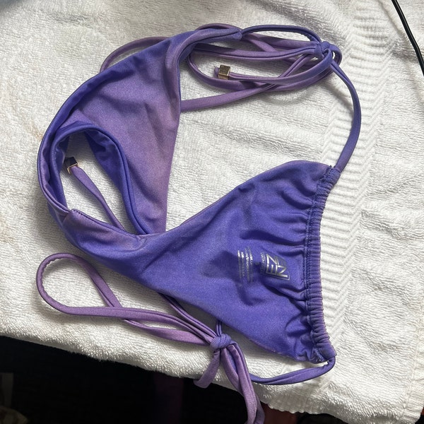 Violet Red string bikini bottom