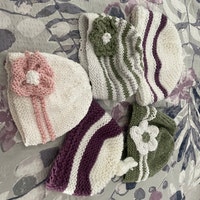 Baby Hat Knitting Pattern EMILIE - Etsy UK