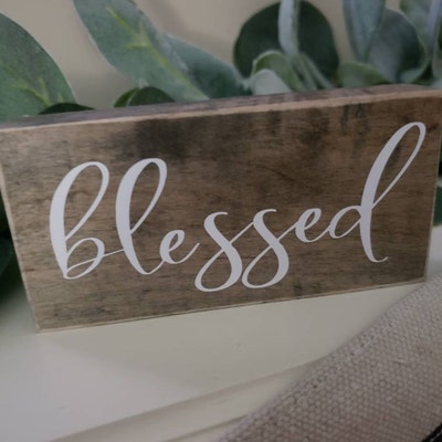 Sign, 2x4, Small Accent Wood Sign, Farmhouse Decor, Mini Sign ...