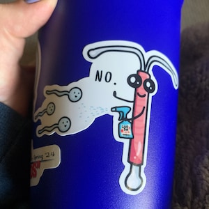 OB/GYN Pun Stickers Pediatrician, Gynecologist, Obstetrician Water ...