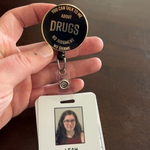 You Can Talk to Me About Drugs Badge Reel -  Ireland