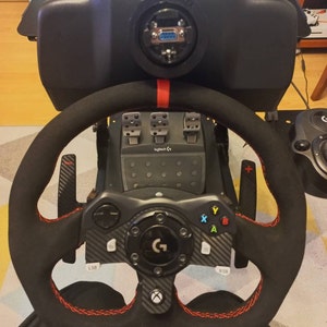 Logitech G29 G920 G923 Dシェイプステアリングホイールアップグレード