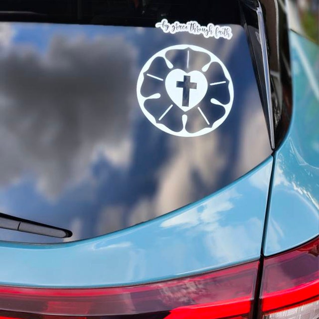 Celtic Grace Bumper Sticker - 4.5 Inch Circular Vinyl Decal For Cars & More