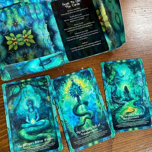 Sharing more oracle cards with you, this time from the Mystic Shaman Oracle Deck, which is one of my very favorites. The Serpent is not just a reflection of this year's energy