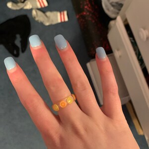 Funky Resin Fruit Rings Custom Resin Rings | Etsy