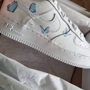 Custom Nike Blazer flame Butterfly 