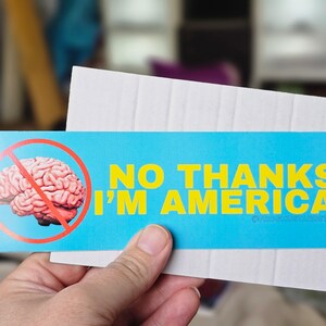 Gear Tatz Bumper Sticker - \"You're Not Ugly, You're Just A Pretty Monkey\" - 3\" X 10\" Vinyl (Made In USA)