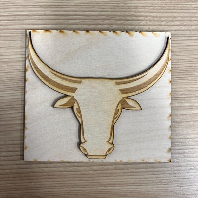 Wooden Rabbit Cut Out Shape Laser Cut Wood Shape of Rabbit DIY Crafts ...