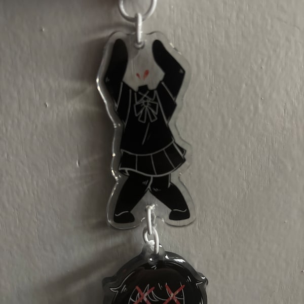 Omori Keychains HS Basil and Stranger Double-sided Acrylic Charms for ...