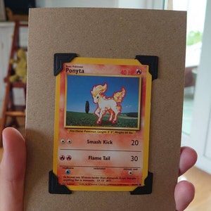 Original Vintage Ponyta Pokmon 60/102 Base Set Keepsake Greeting Card - Etsy Original Vintage Ponyta Pokmon 60/102 Base Set Keepsake Greeting Card - Etsy