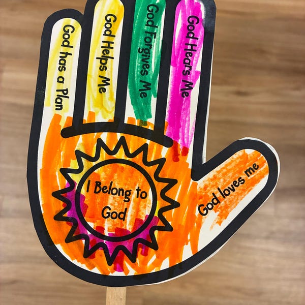 Scripture Backpack Craft for Kids – Printable Bible Activity With ...