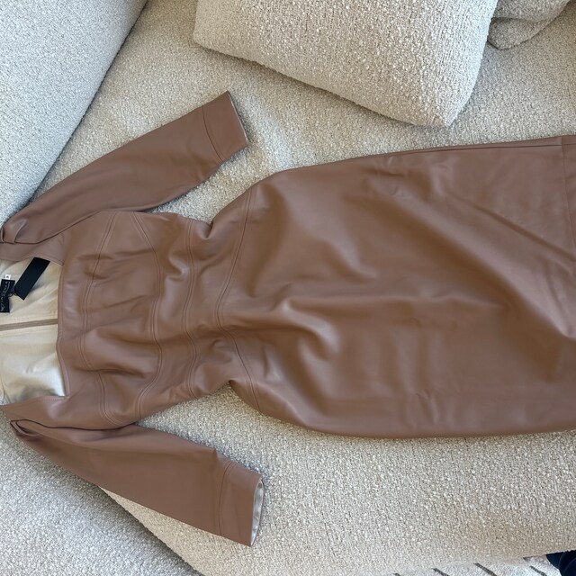 princess polly baby blue dress Women Leather Dress Sheath, Leather Beige Dress Sheath, Leather Dress in  Nude, Fitting Leather Dress With a Square Neckline