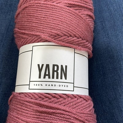 Prinatable Yarn Label PRINTABLE Yarn Wrap Label Templates Downloadable PDF. DIY Labels for ...