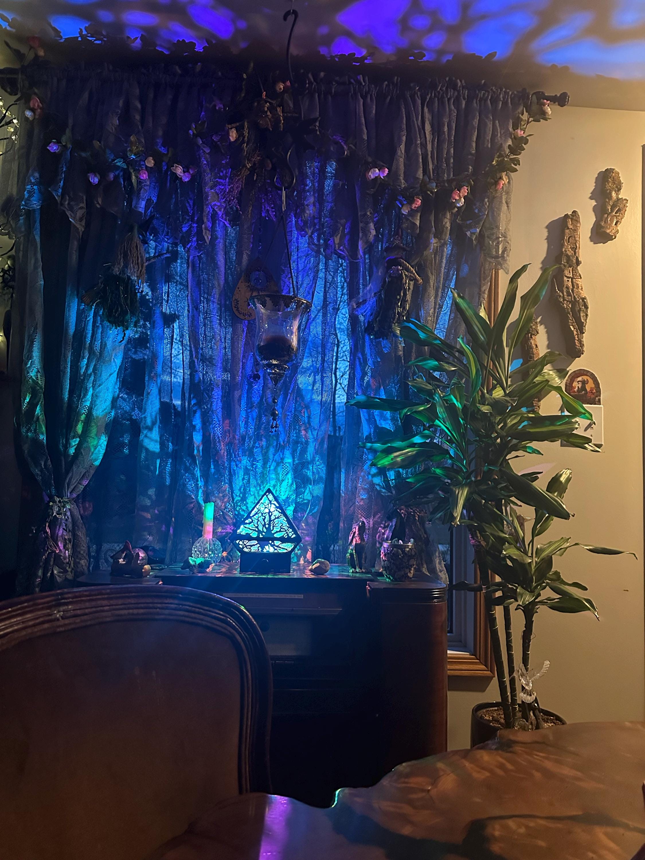 Haunted Forest Mood Light: A Table Lamp for Decorating your Living Room