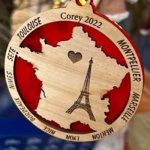 Personalized Angel Wings Memorial Keepsake Ornament Rear View - Etsy