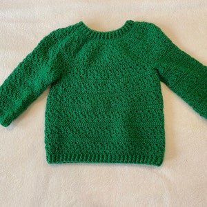 Crochet Pattern Amelia Sweater, Girls Sweater Pattern, Crochet Patterns ...