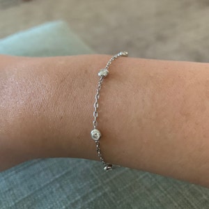 Diamond Bracelet / 0.50ctw 14k Gold 