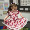Girls Organic Cotton Pumpkin Twirl Dress