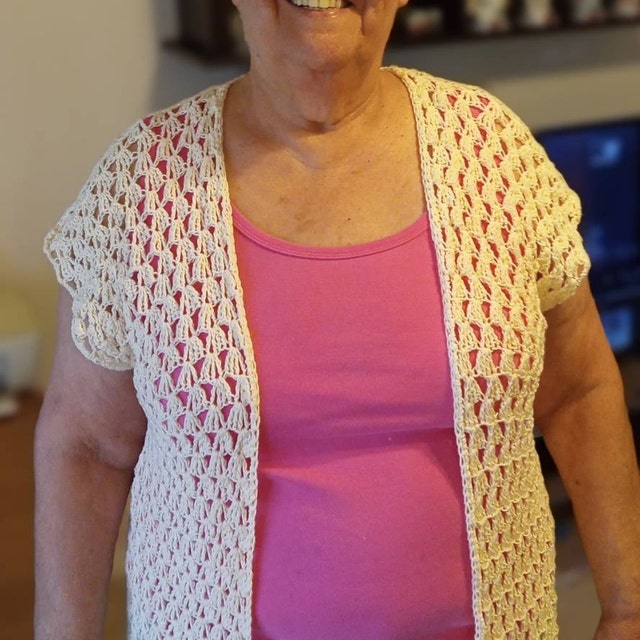 Crochet Pattern-harper Crochet Cardigan Pattern Pdf-women