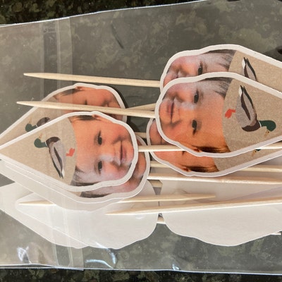 Cupcake Toppers Duck Hunting Confetti Mallard Duck Hunting Party One
